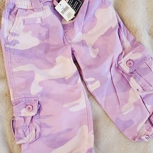 Gap, light-weight, purple, 4T, camo-like style pants-brand new with tag.